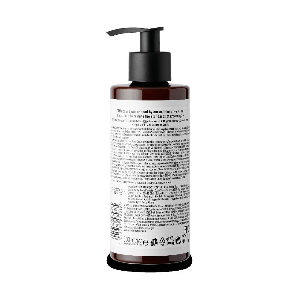 STMNT All-In-One Cleanser  Gel de Curățare pentru Păr, Barbă, Corp și Față