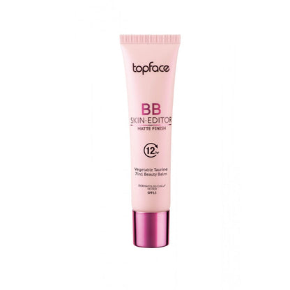 Topface BB Skin Editor Matte Finish – Balsam de Frumusețe cu Efect Matifiant și Rezistență de 12 Ore