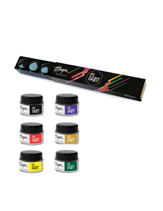 Kit De 6 Geluri De Pictura Thuya Gel Paints Model B