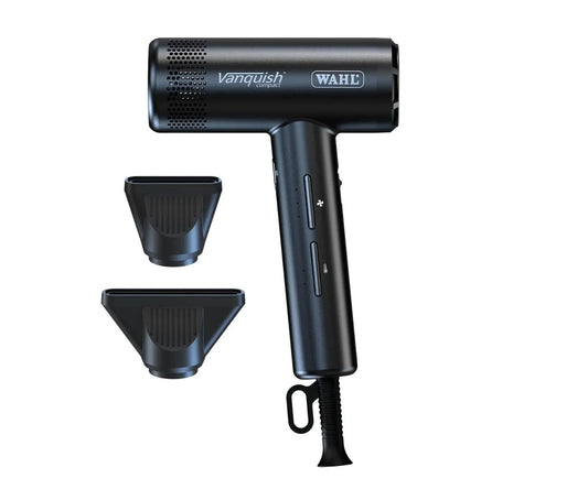 Wahl Vanquish Compact – Uscător de păr profesional 1600W, motor digital silențios, design ultra-compact