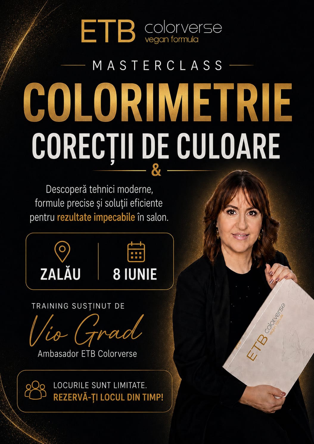 Curs Colorometrie cu Vio Grad - 8 Iunie Zalau