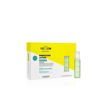 Yellow Scalp Lotiune Energizantă – Tratament Intens Anti‑Cădere și Redensificare Păr, 12 x 13 ml