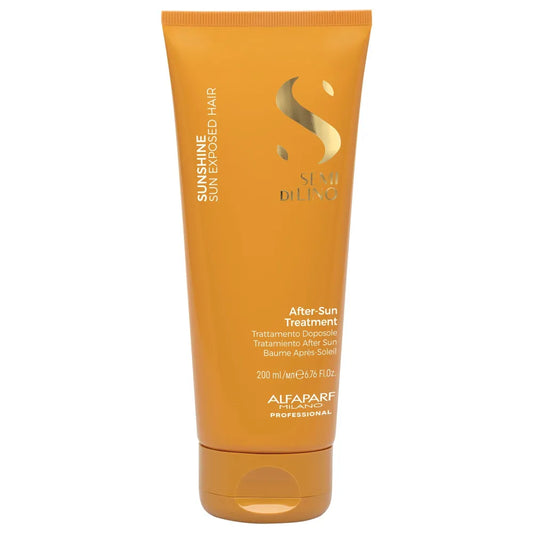 Alfaparf Semi di Lino Sunshine After-Sun Hair Treatment 200ml – Tratament nutritiv post-soare cu protecție UV