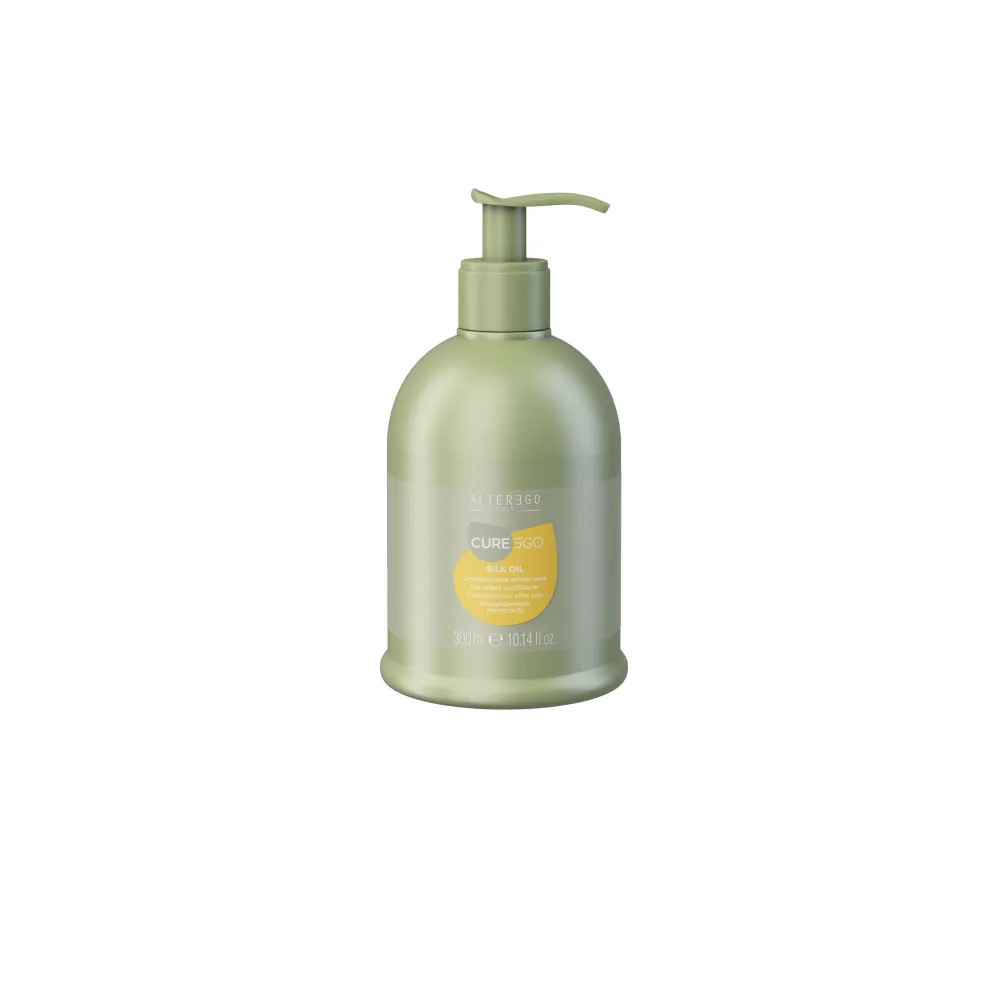 AlterEgo CureEgo Silk Oil Balsam Cremă Cu Efect De Îmblânzire - 300 ml - Păr