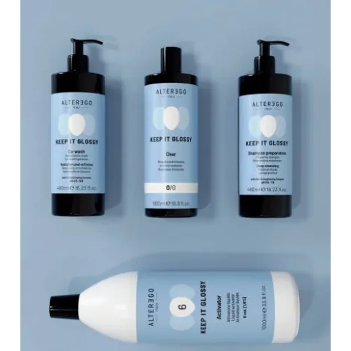 AlterEgo Keep It Glossy Co-Wash Cremă de Curățare Ultra-Blândă 480ml - Păr