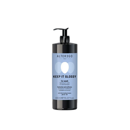 AlterEgo Keep It Glossy Co-Wash Cremă de Curățare Ultra-Blândă 480ml - Păr