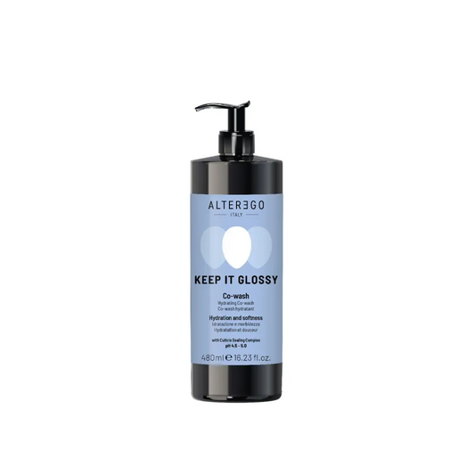 AlterEgo Keep It Glossy Co-Wash Cremă de Curățare Ultra-Blândă 480ml - Păr