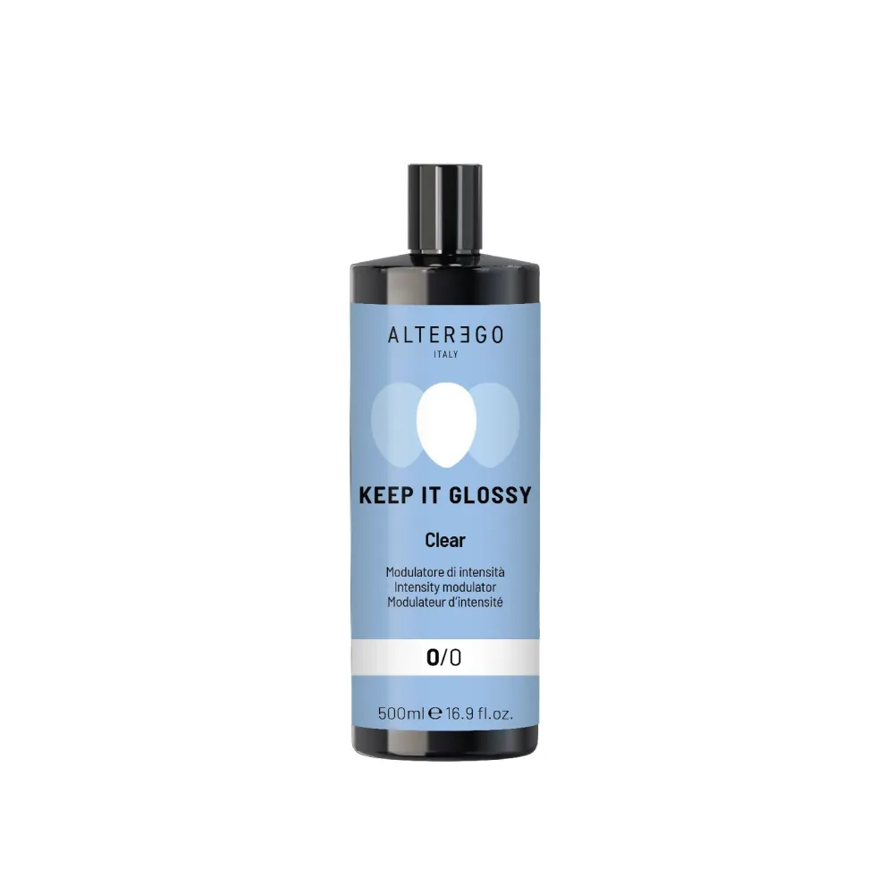 AlterEgo Keep It Glossy Gel Clear 500ml - Păr