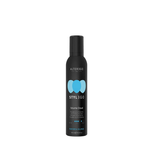 AlterEgo StylEgo Volume Cloud – Spumă de Păr pentru Volum Aerat și Textură Lejeră 250 ml - Păr