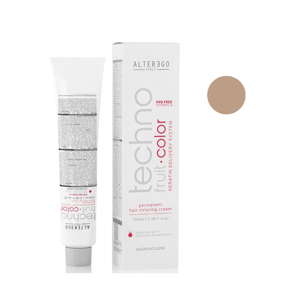 AlterEgo Techno Fruit Color Vopsea De Păr Permanentă 100ml - 100 ml / 11.0 Superlighteners Natural - Păr