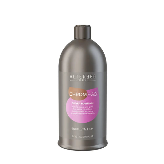 Balsam AlterEgo Chromego Balsam Silver - Efect Anti-Îngălbenire - 950 ml - Păr