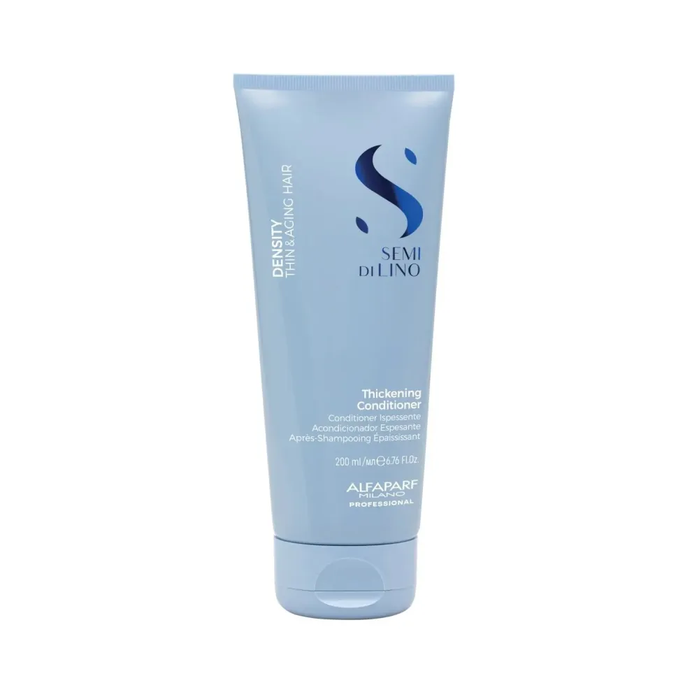 Balsam Densificator Păr Subțire Și Matur Alfaparf Semi Di Lino Density Thickening Conditioner - 200 ml - Păr