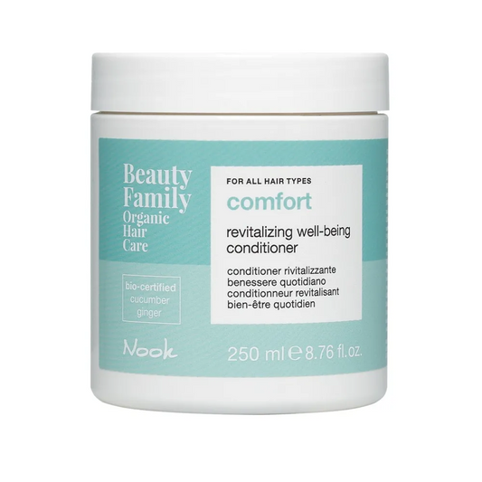 Balsam Organic Hidratant Pentru Toate Tipurile De Păr Nook Beauty Family Comfort Revitalizing Well-being Conditioner