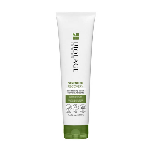 Balsam Profesional Reparare Intensă Biolage Strength Recovery cu Ulei de Squalane 200ml – Pentru Păr Deteriorat - Păr