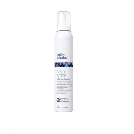 Balsam-Spumă Hidratantă Pentru Neutralizarea Tonurilor Calde Milk Shake Silver Shine Whipped 200ml - Păr