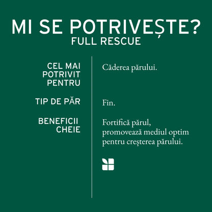 Biolage Full Rescue Tratament Leave-In cu Aminexil Ulei de Rozmarin și Niacinamide – 6x10ml - Păr