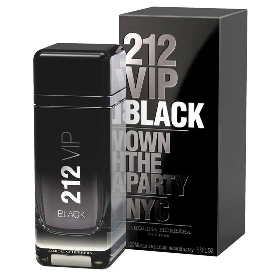 Carolina Herrera 212 VIP Black Men – Parfumul Magnetizant al Bărbatului Carismatic - 200 ml - Parfumuri