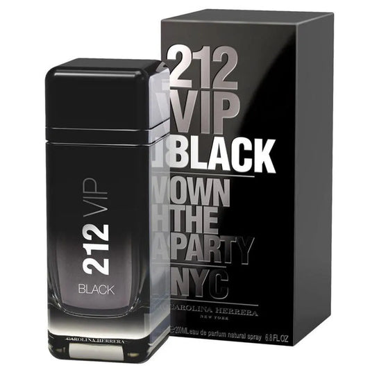 Carolina Herrera 212 VIP Black Men – Parfumul Magnetizant al Bărbatului Carismatic - 200 ml - Parfumuri
