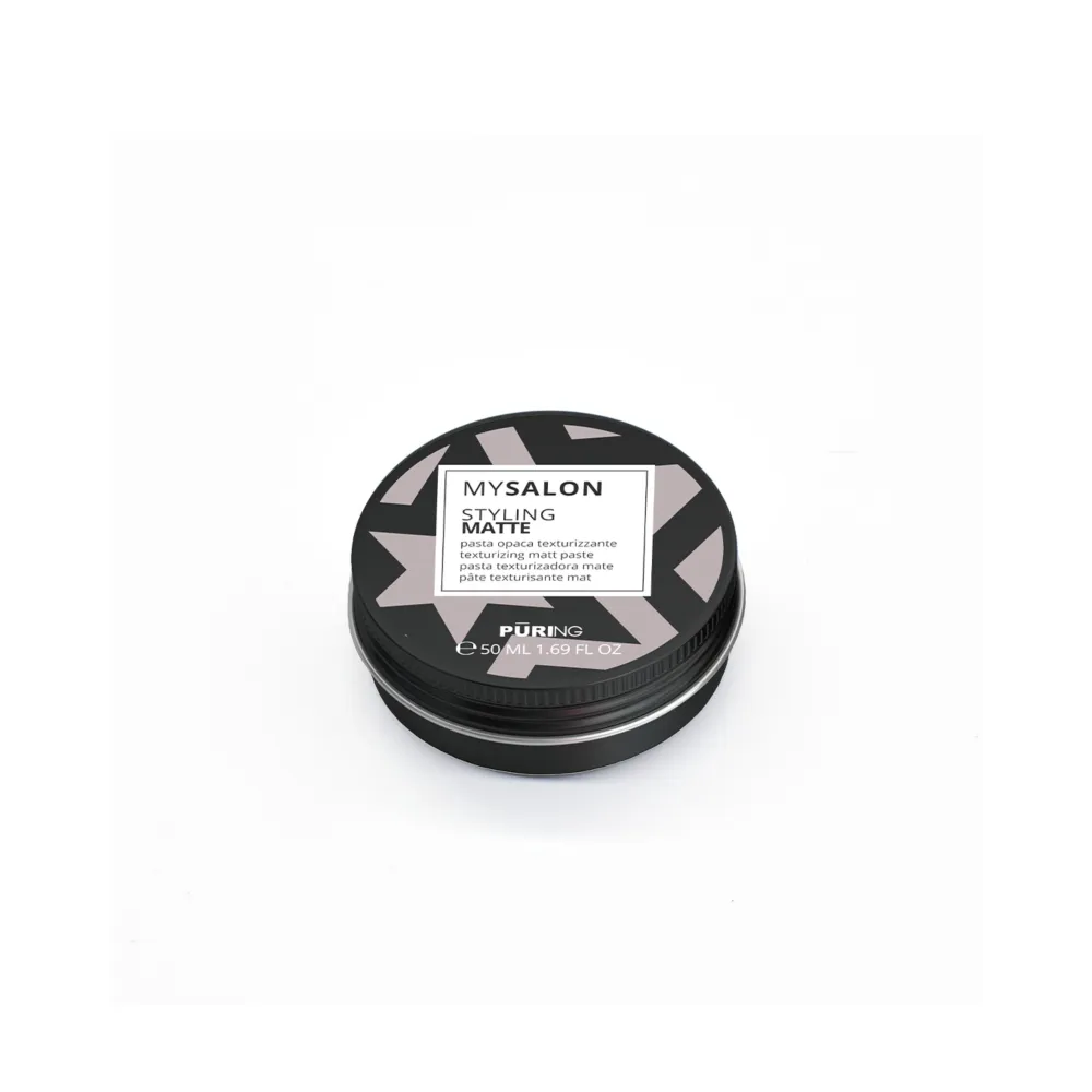 Ceară Mată pentru Coafat Puring My Styling Matte Fixare Medie & Textură Naturală 50 ml