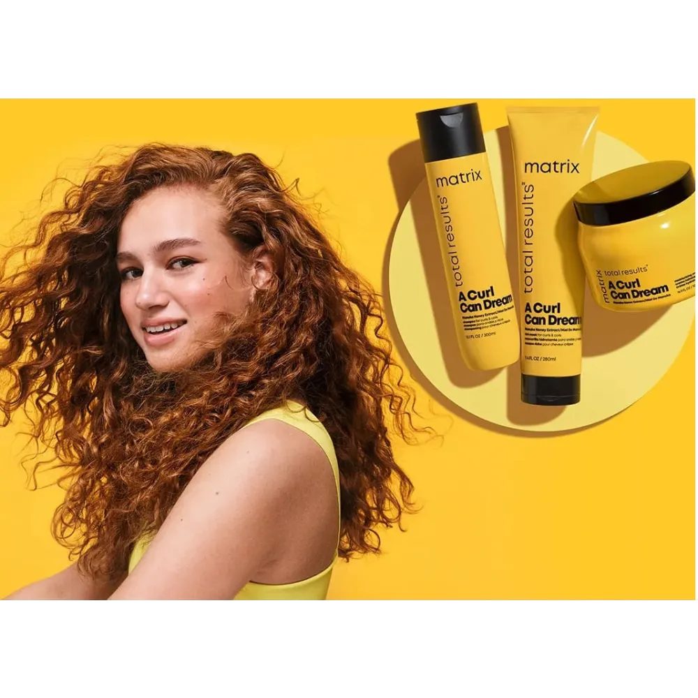 Cremă Hidratantă Pentru Păr Ondulat Și Creț Matrix A Curl Can Dream 500ml - Păr