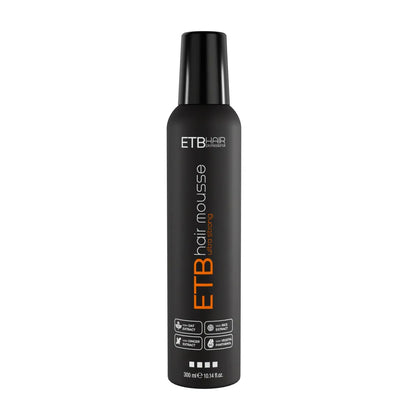 ETB Hair Spumă De Păr Profesională Cu Fixare Puternică 300ml - Păr