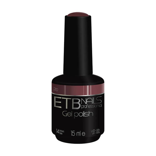 ETB Nails Gel unghii 210 Rosewood 15ml