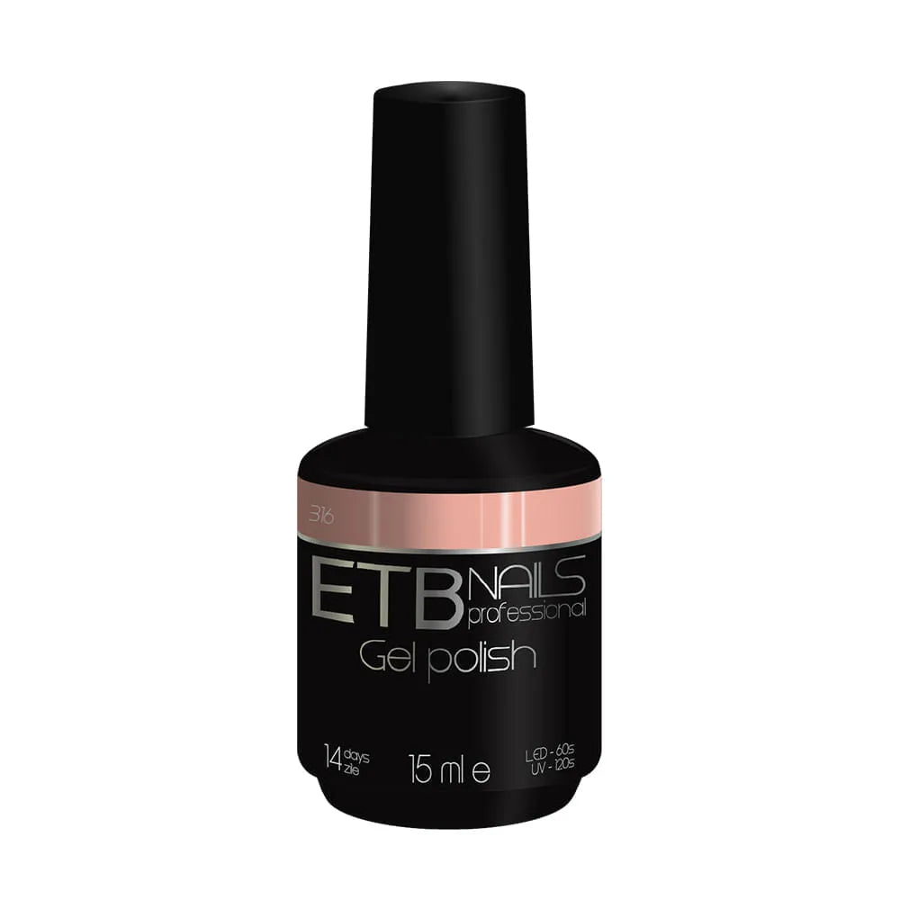 ETB Nails Gel unghii 316 Cheeky 15ml