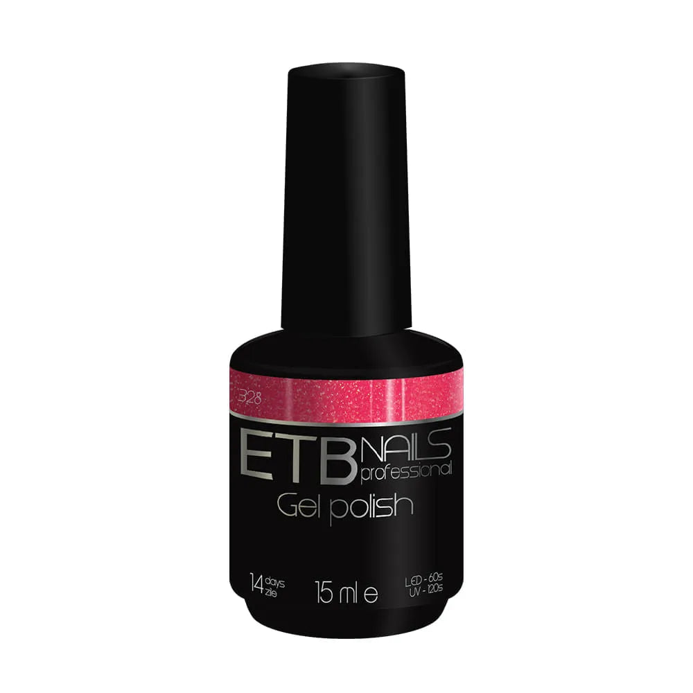 ETB Nails Gel unghii 328 Tasty Pink 15ml