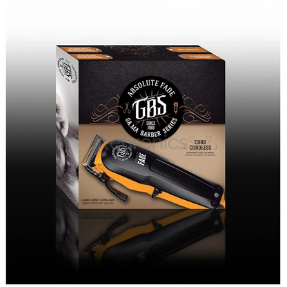 GA.MA Absolute FADE – Mașină Profesională de Tuns Cord/Cordless cu Lamă Semiconcavă și Autonomie 120min - Aparatură