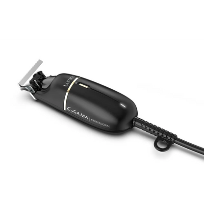 GA.MA Beetle Lumine Trimmer Profesional – Mașină de Contur cu Lamă Pro Sinterizată 5800 rpm Cord/Cordless Autonomie 90