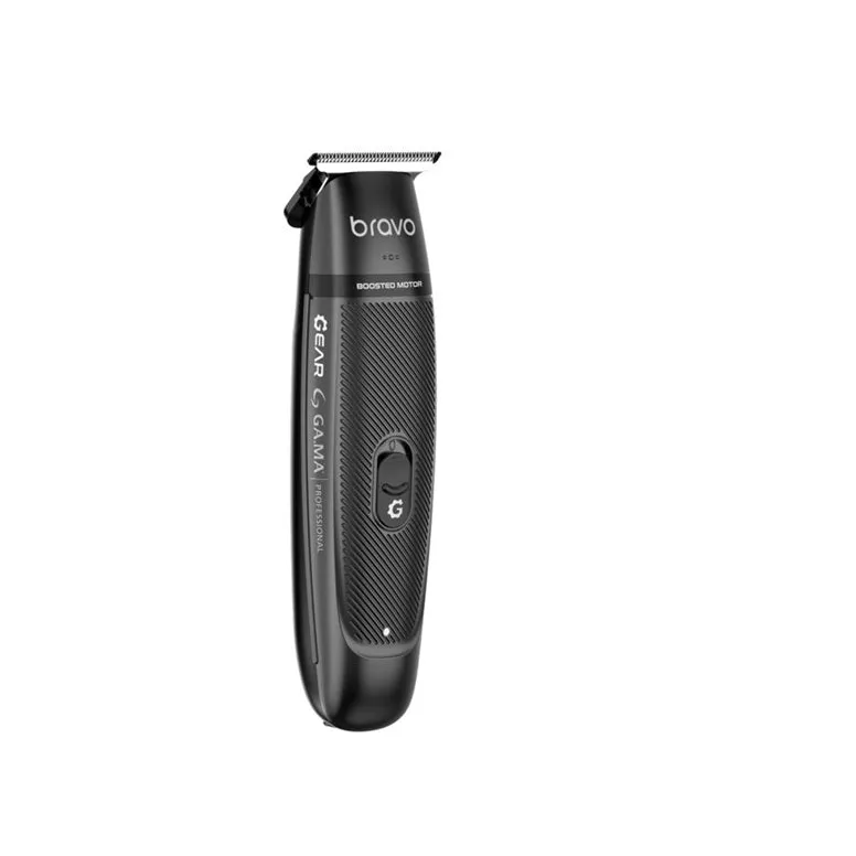 GA.MA Bravo Gear Booster Mașină de Contur Profesional – Motor 9000 rpm Lamă DLC T-Blade USB 60 min Autonomie Carcase