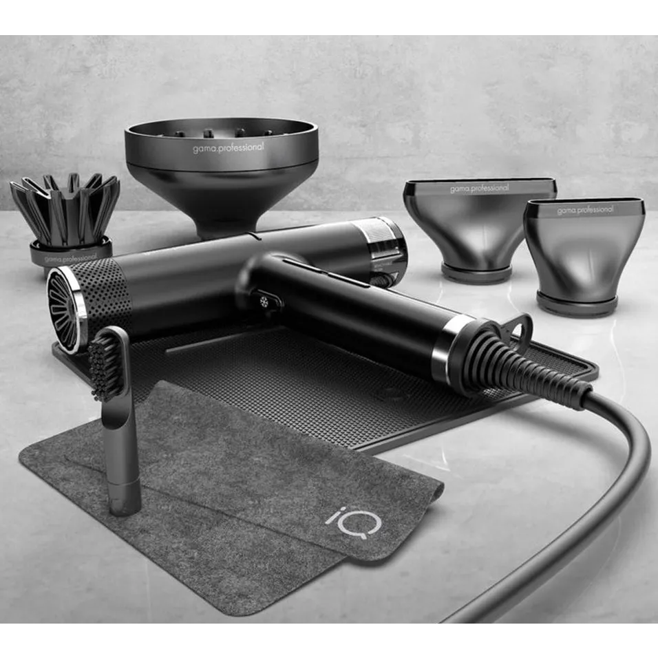 GA.MA iQ2 Perfetto 2.0 – Cel mai ușor uscător profesional de păr din lume cu tehnologie Oxy Active funcție Turbo și 4