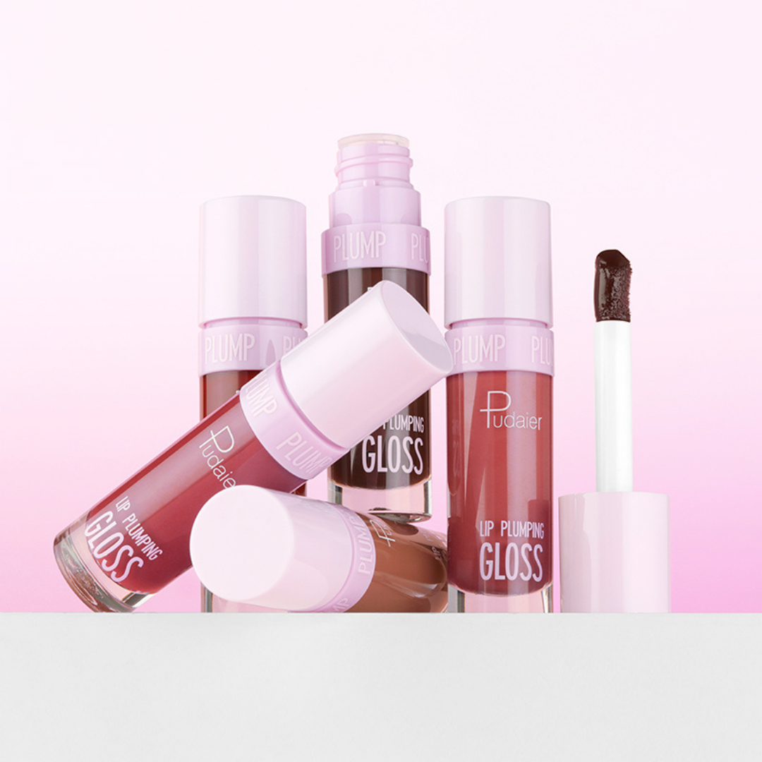 Gloss Pentru Buze cu Efect Plumping Pudaier - Make-up