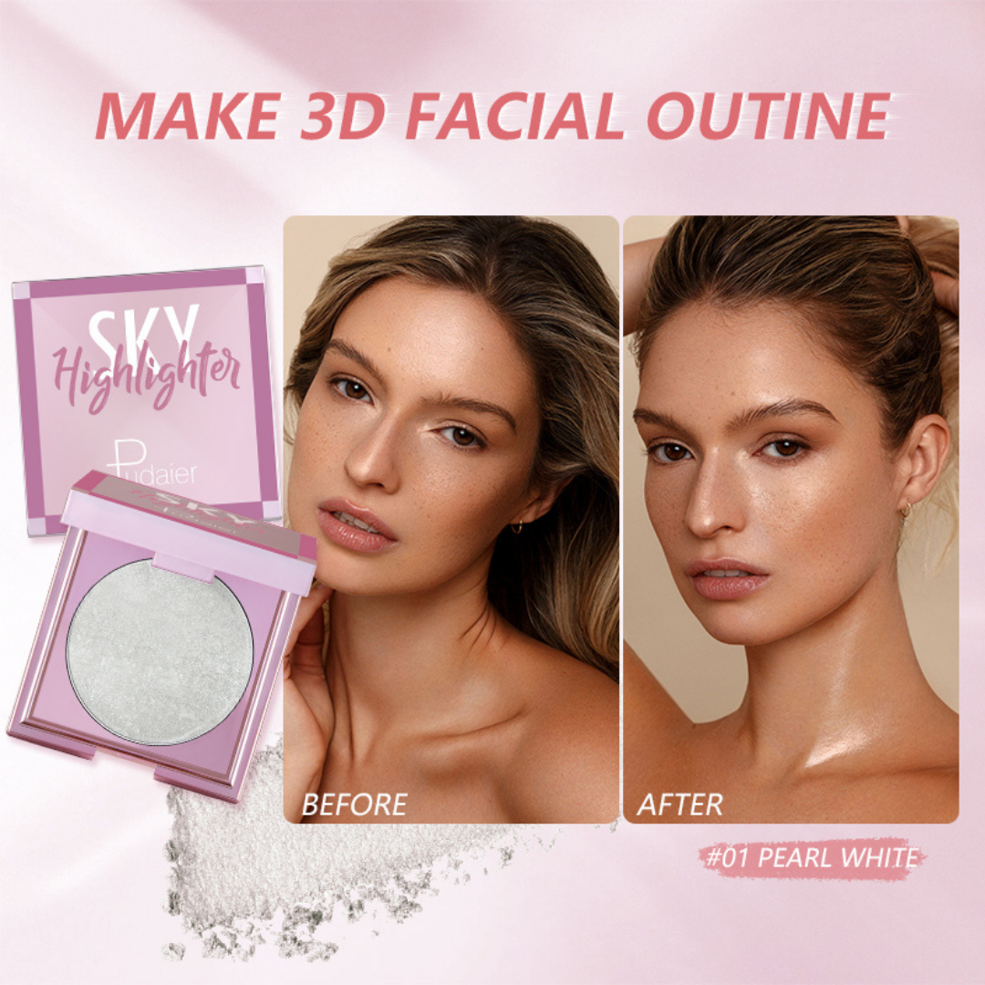 Iluminator Pudră Pentru Față Și Corp Pudaier Sky High Shine - Make-up