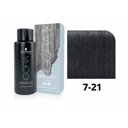 Schwarzkopf Professional Igora Vibrance Vopsea de Păr Lichidă  Demi-Permanentă 60ml Reîmprospătare Culoare și Protecție