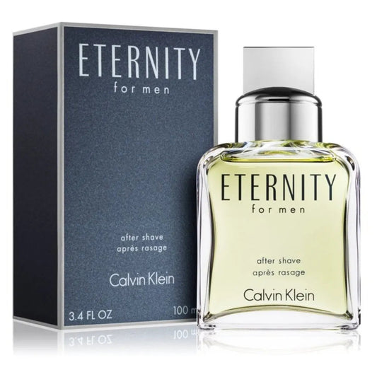 Calvin Klein Eternity After Shave Bărbați 100ml – Răcorire Clasică și Eleganță Atemporală