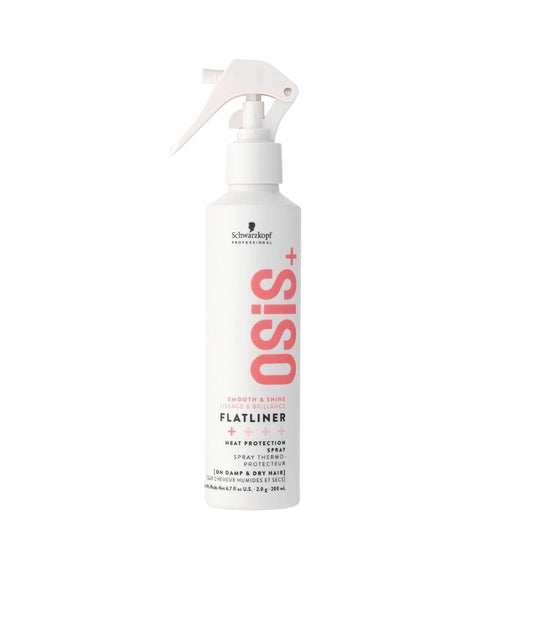 Ser Pentru Protecție Termică Cu Fixare Flexibilă Schwarzkopf Professional Osis  Flatliner 200ml