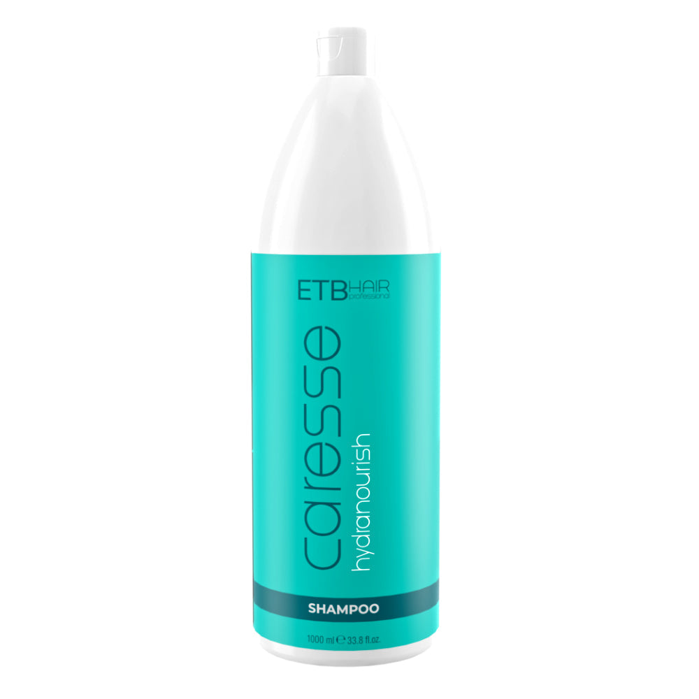 Șampon Profesional ETB Caresse Hydranourish – Hidratare & Regenerare pentru Păr Uscat, Deteriorat sau Creț