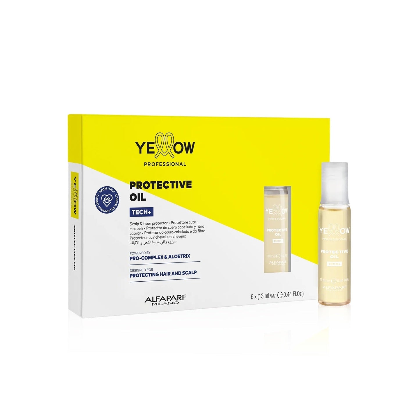 Yellow Protective Ulei Aditiv Protector pentru Vopsire/Decolorare 6x13ml