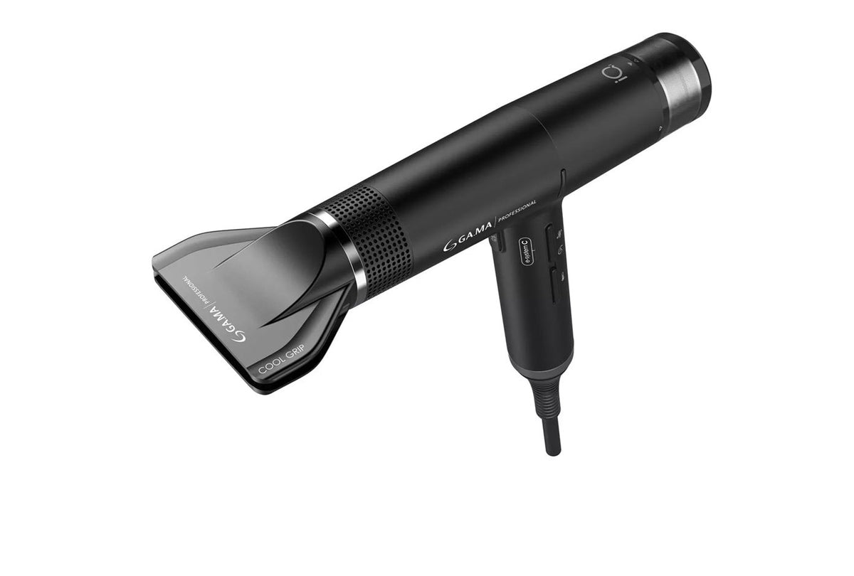 GA.MA iQ 1 Perfetto– Uscător de Păr Profesional Ultralight cu Motor Digital Brushless, Tehnologie Oxy Active și Funcție Auto-Clean, 294g