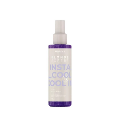 Indola Blonde Expert InstaCool Spray 150ml – Magie Violetă pentru Blondul Tău! Nuanțe Reci Păr Strălucitor Efect