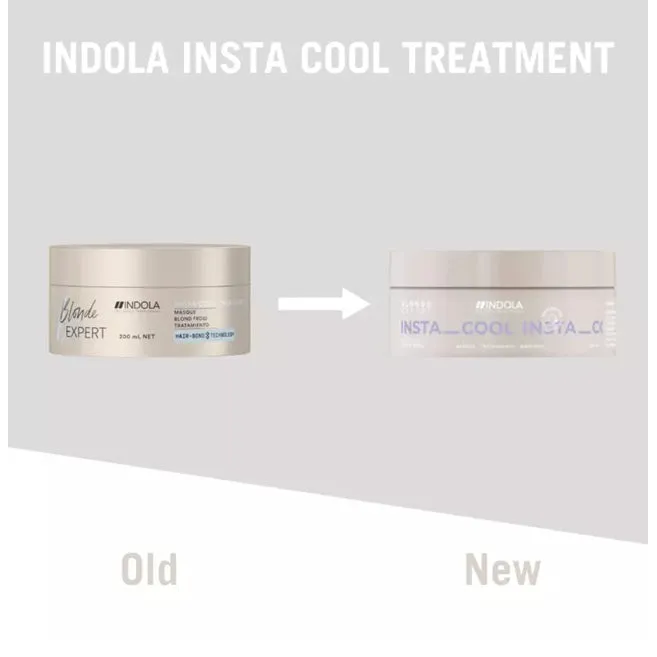Indola Blonde Expert InstaCool Tratament Neutralizator 200ml – Revitalizare Intensivă pentru Blondul Tău cu Pigmenți