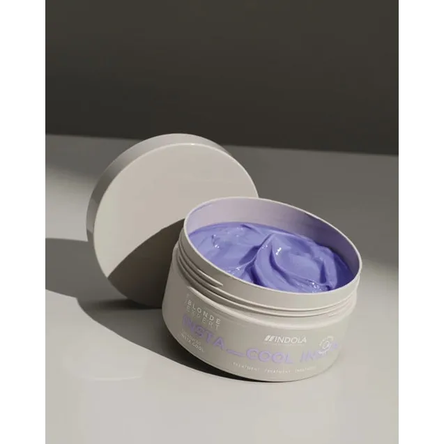 Indola Blonde Expert InstaCool Tratament Neutralizator 200ml – Revitalizare Intensivă pentru Blondul Tău cu Pigmenți