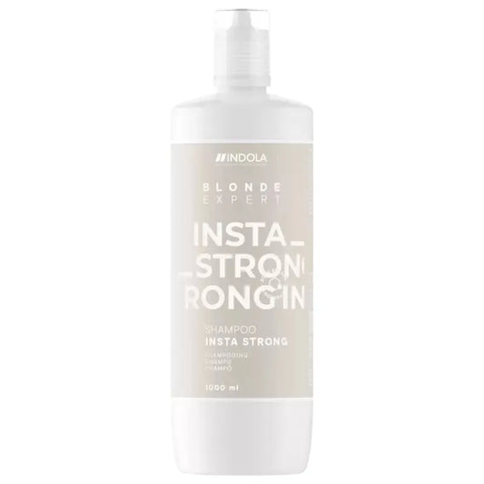 Indola Blonde Expert InstaStrong Șampon – Puterea Blondului Sănătos și Strălucitor - 1000 ml - Păr