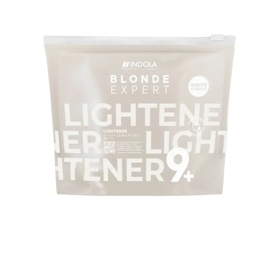 Indola Blonde Expert Lightener 9+ White 450g – Pudră Decolorantă Profesională Albă cu Protecție Maximală și Rezultat