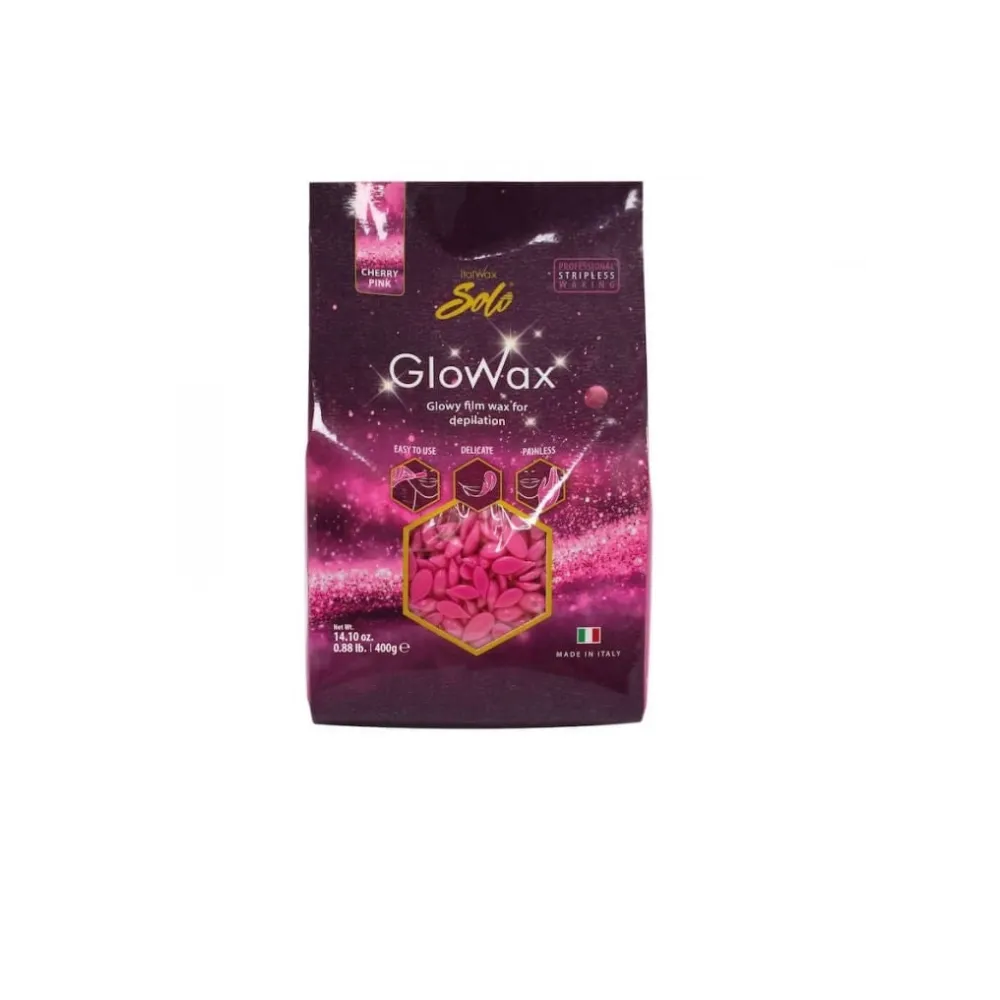 ItalWax Ceara Elastica Perle Glowax Cherry Pink 400Gr