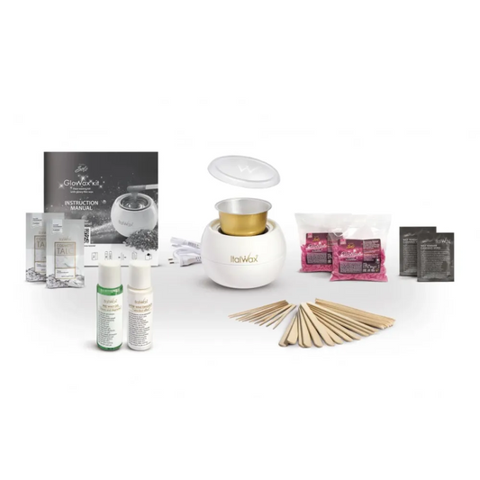 ItalWax Glowax Kit Complet Pentru Epilarea Zonei Fetei