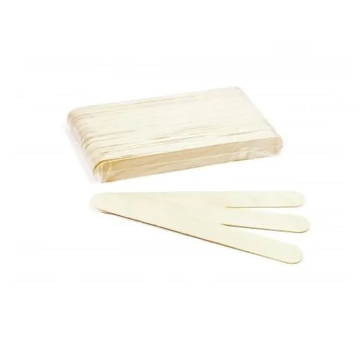 ItalWax Spatulă Lemn Full Body 200x24x1.6mm Set 60buc