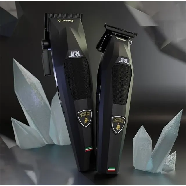 JRL Lamborghini Diamante Black Clipper + Trimmer – Ediție Limitată cu Design Exclusiv și Performanță de Top - Aparatură