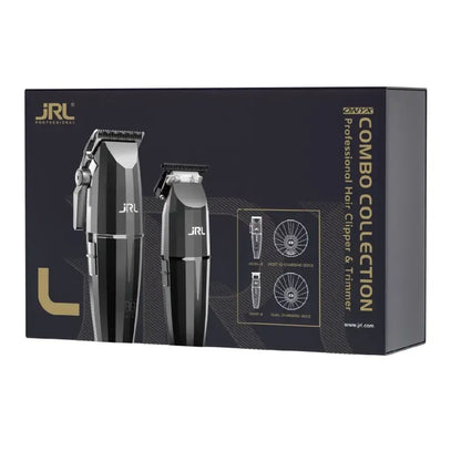 JRL Onyx Combo Collection – SET de Mașină Tuns 2020C-B 7500 RPM și Trimmer CORDLESS 2020T-B cu Tehnologie Smart-Clip